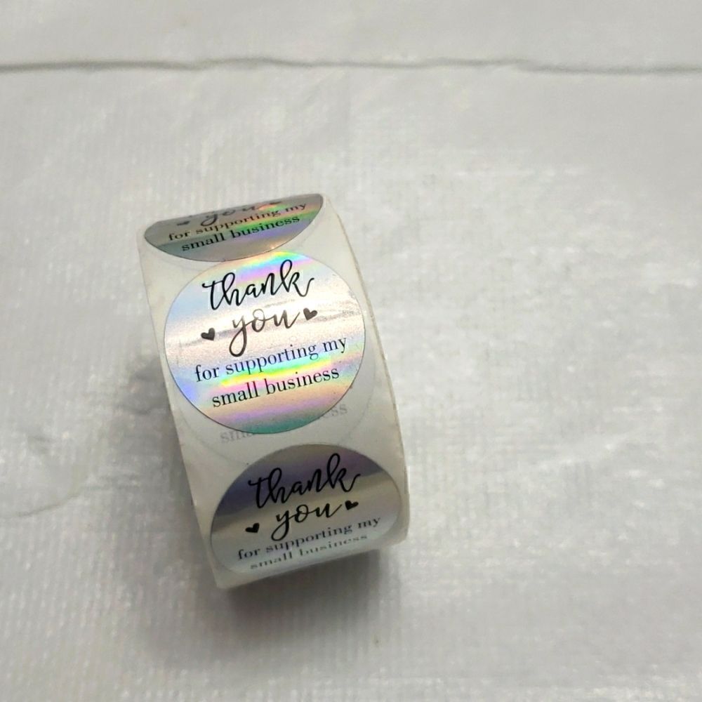 Thank you Stickers 1 Inch 500 pieces Count New